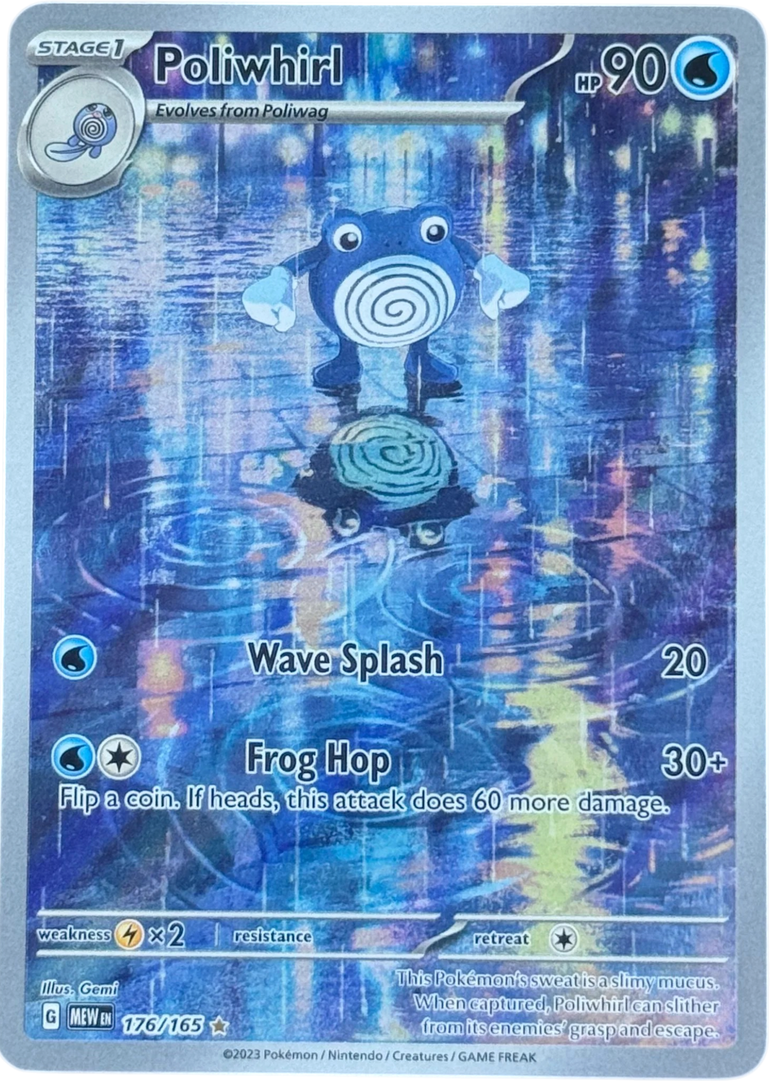 Poliwhirl - 176/165 - SV: Scarlet & Violet 151 (MEW) — normalized