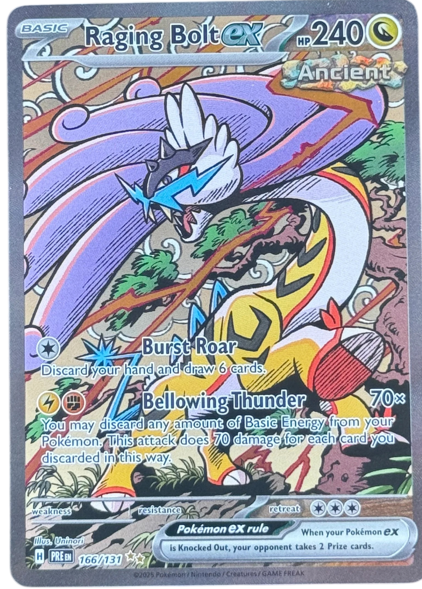 Raging Bolt ex - SV: Prismatic Evolutions (PRE) — normalized
