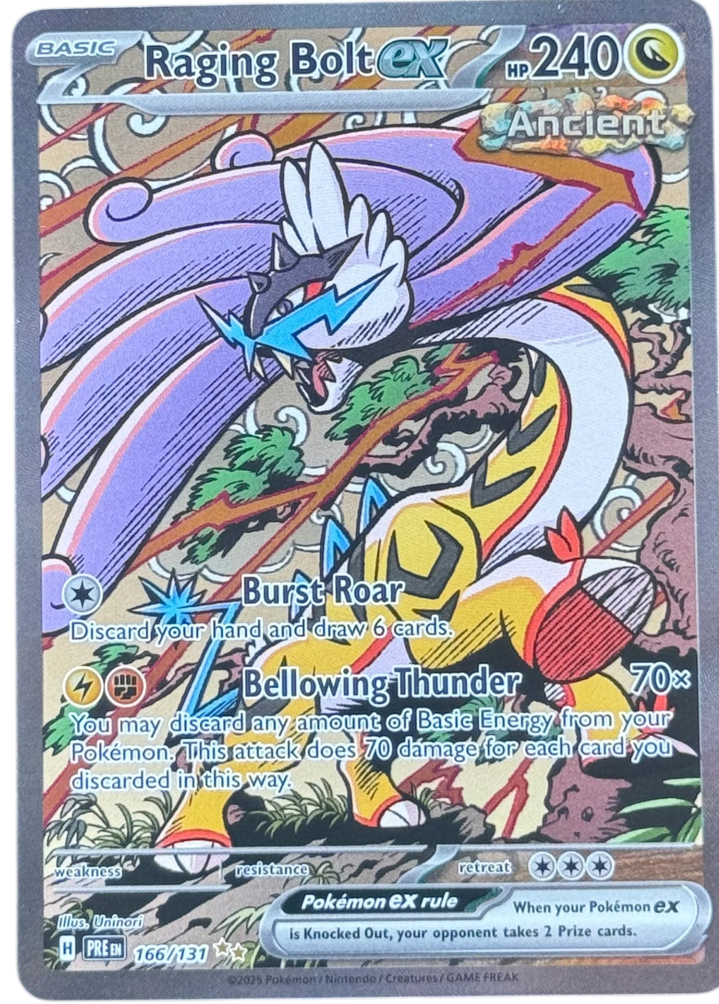 Raging Bolt ex - SV: Prismatic Evolutions (PRE) — normalized