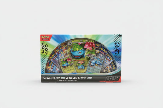 Venusaur ex & Blastoise ex Premium Collection