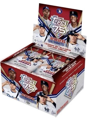 2026 Topps Series 1 Baseball JUMBO Box - Factory Sealed