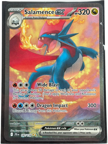Salamence ex - 187/159 - SV09: Journey Together (JTG) — normalized