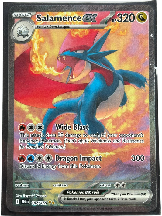 Salamence ex - 187/159 - SV09: Journey Together (JTG) — normalized