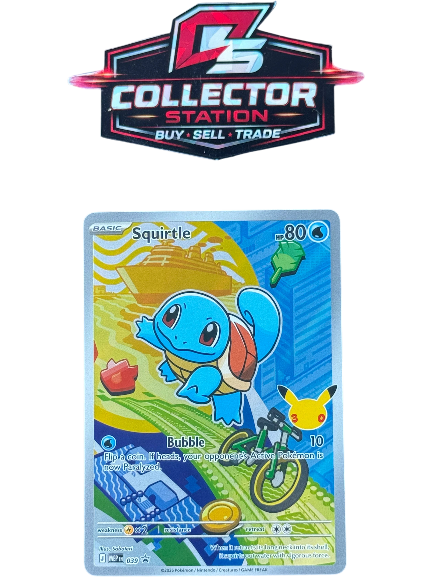 Squirtle - 039 - ME: Mega Evolution Promo (MEP) First Partners — normalized