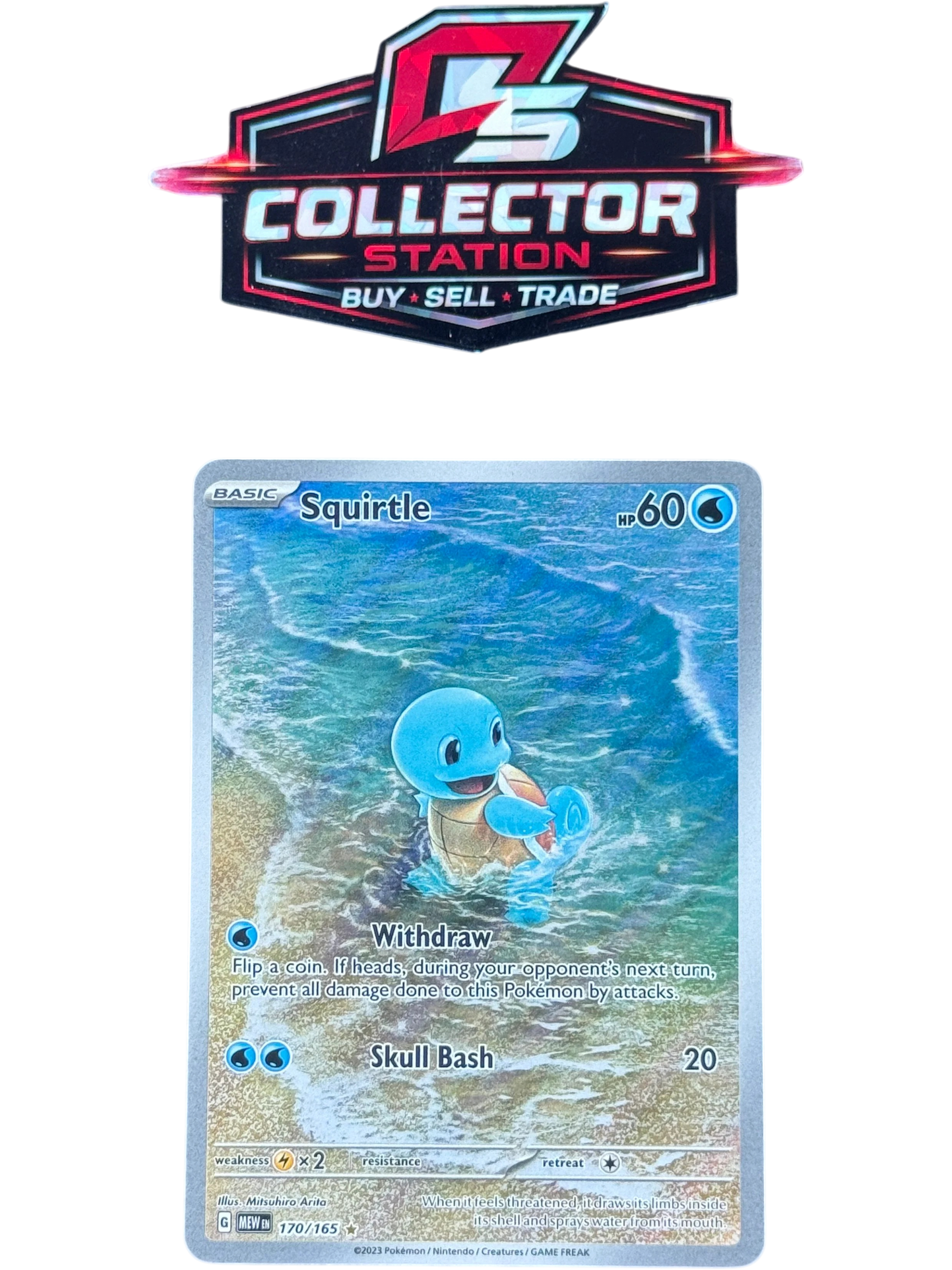 Squirtle - 170/165 - SV: Scarlet & Violet 151 (MEW) — normalized