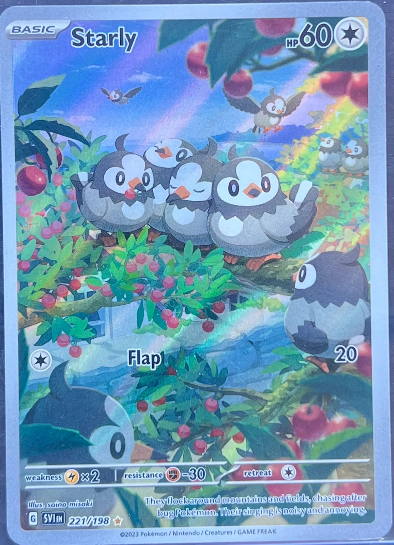 Starly - 221/198 - SV01: Scarlet & Violet Base Set (SVI) — normalized