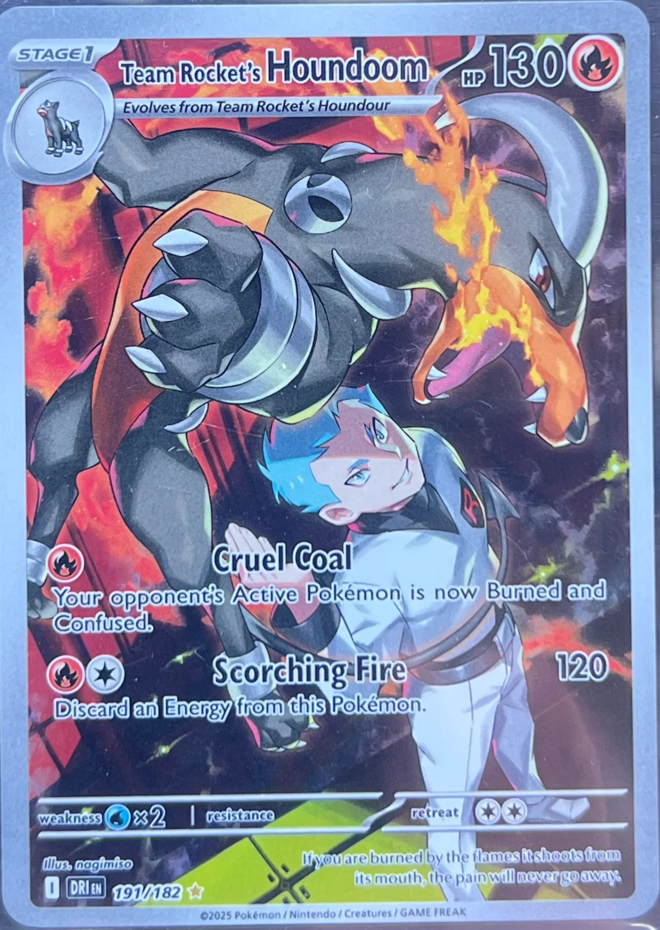 Team Rocket's Houndoom - 191/182 - SV10: Destined Rivals (DRI) — normalized