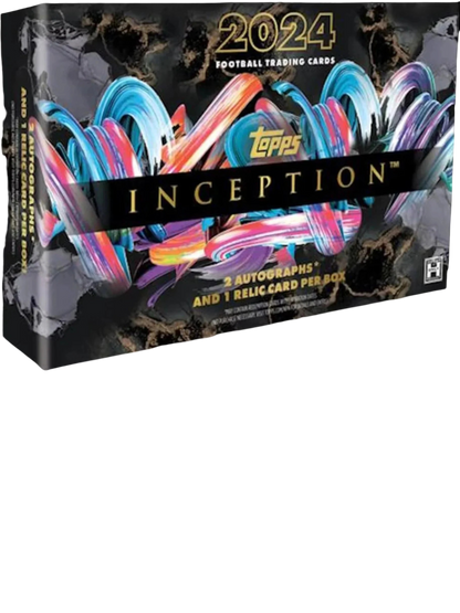 Topps 2024 Inception Football Hobby Box — normalized