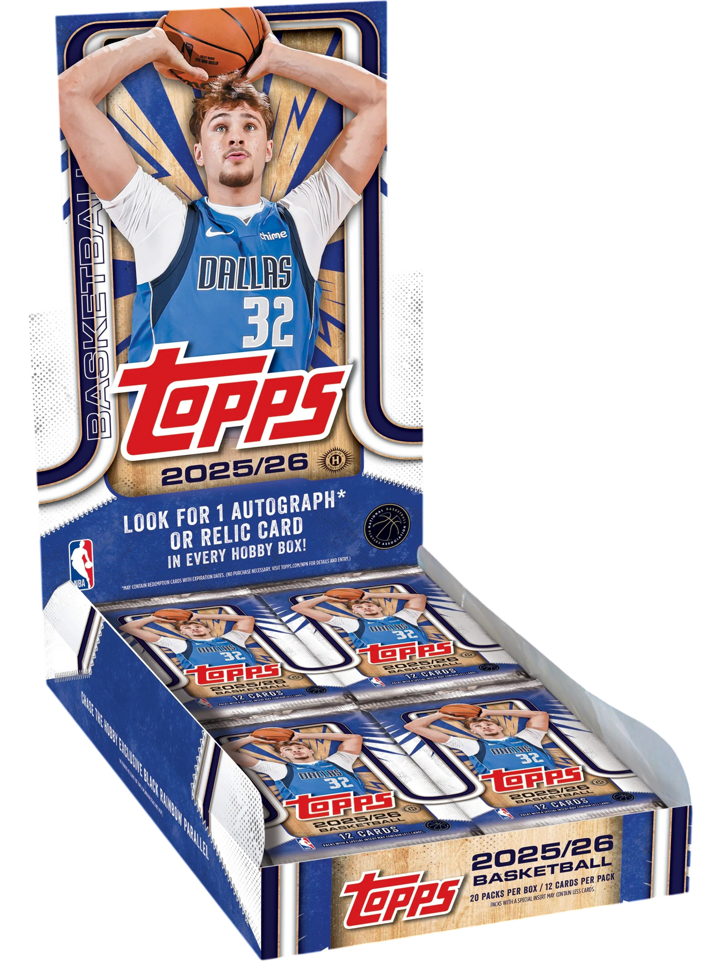 Topps 2025/26 Basketball Hobby Box — normalized