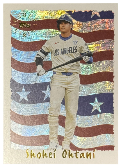 Topps 2025 Archives Shohei Ohtani Cyberstats Insert #95C-7 Dodgers — normalized