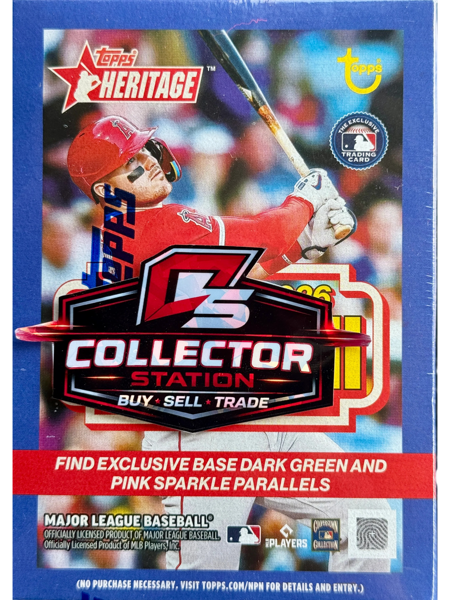 Topps 2026 Baseball Heritage Blaster Value Box — normalized