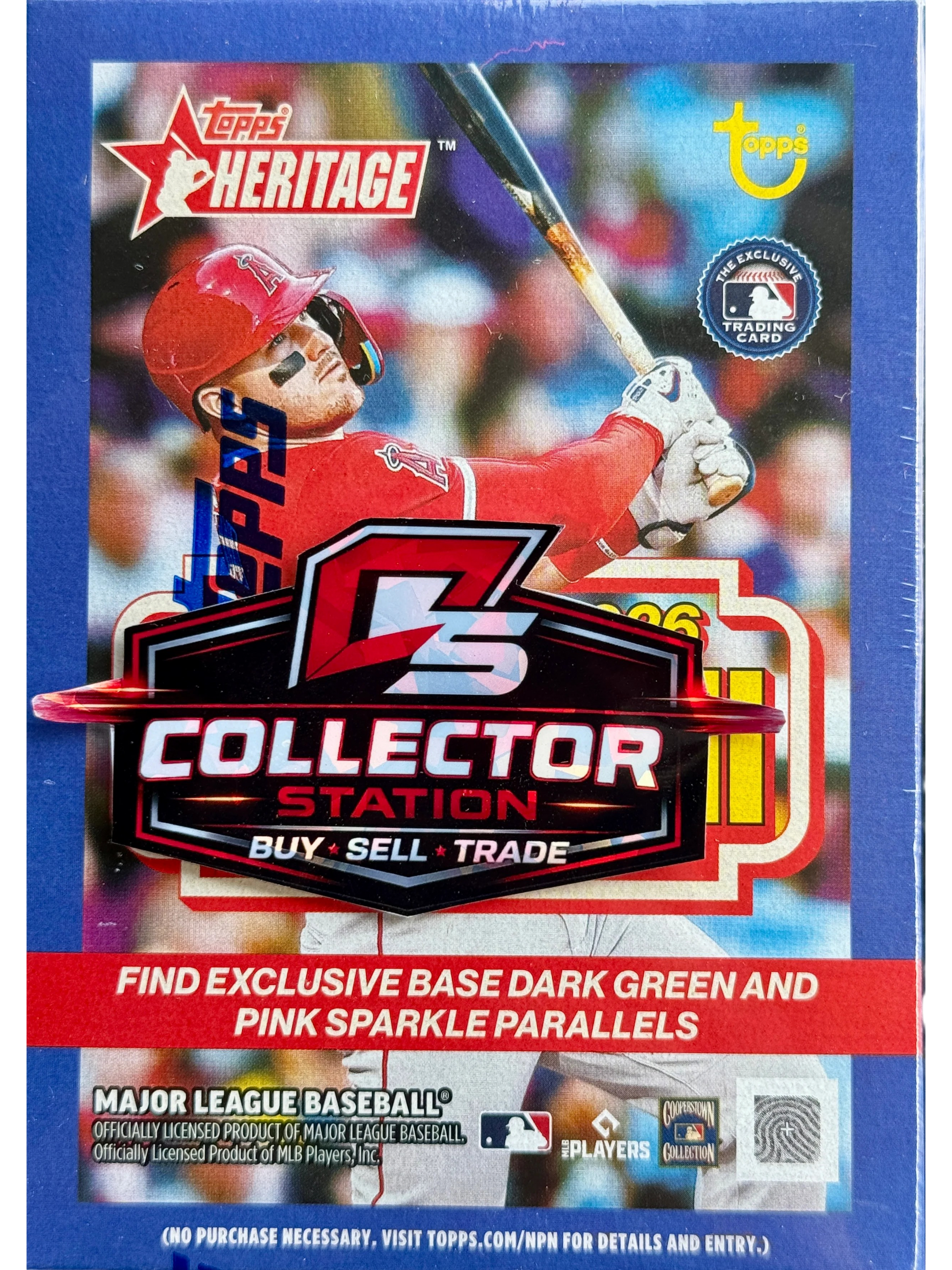 Topps 2026 Baseball Heritage Blaster Value Box — normalized