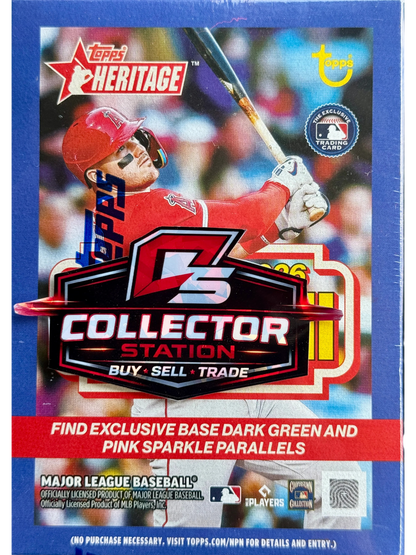 Topps 2026 Baseball Heritage Blaster Value Box — normalized