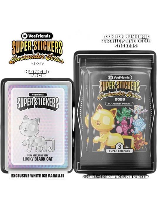 VeeFriends 2026 Super Stickers Spectacular Series Hanger (White Ice) — normalized